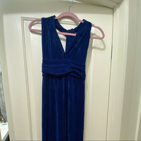 Topshop Multi Way Tie Plisse Dress - Picture 7 of 9